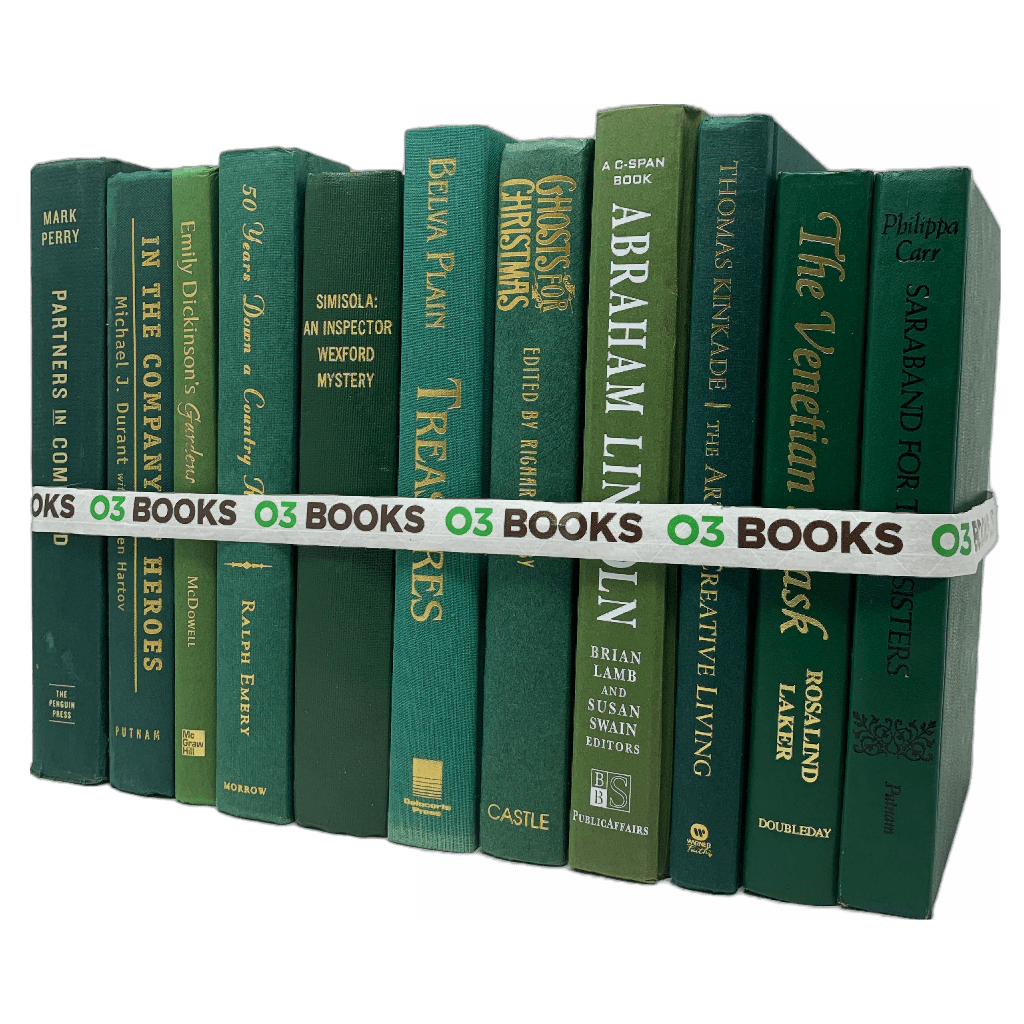 Green Decorative Books