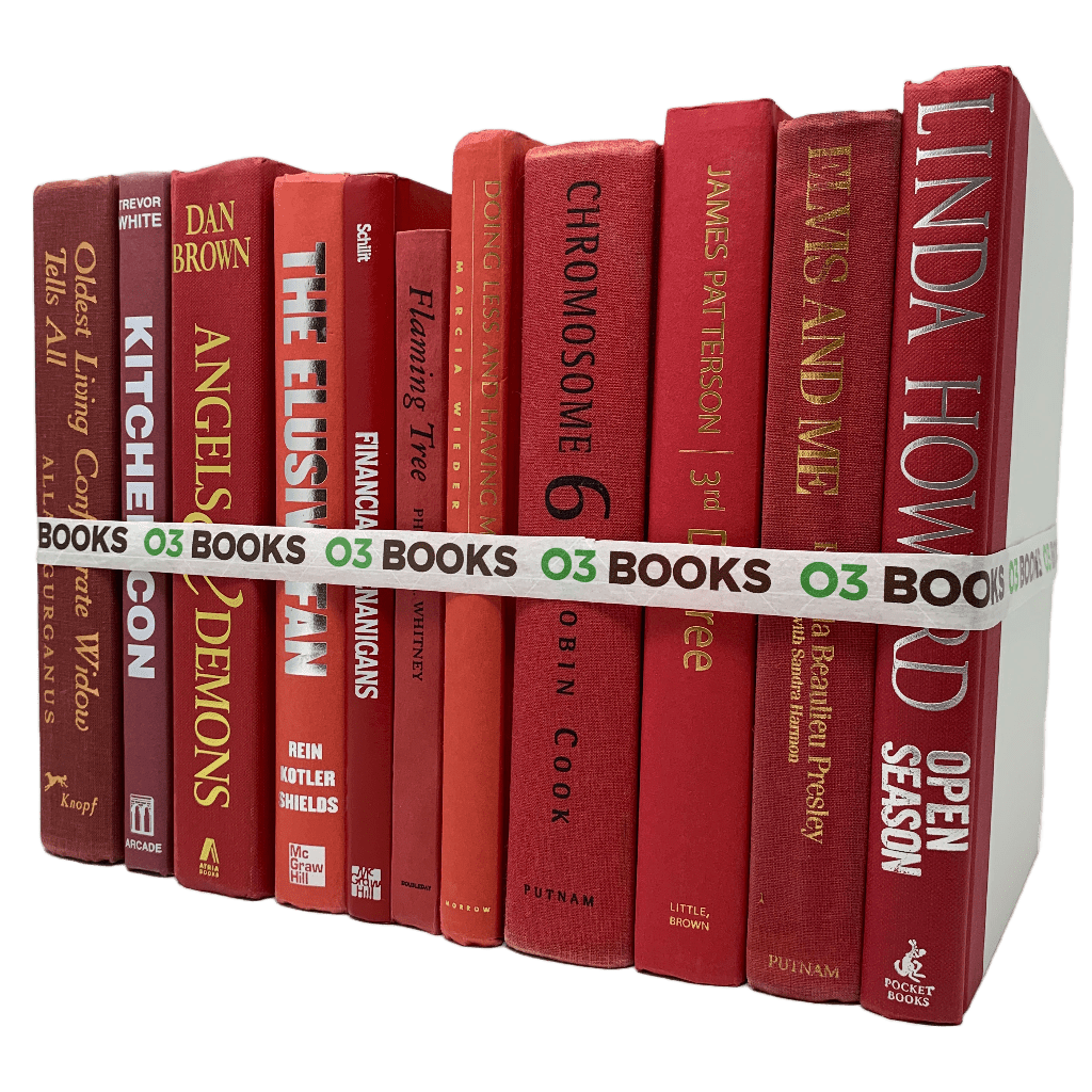 Red Decorative Books